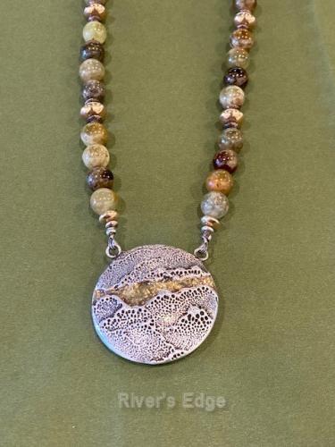 Rivers Edge Necklace SP-25-007 by Starr Payne