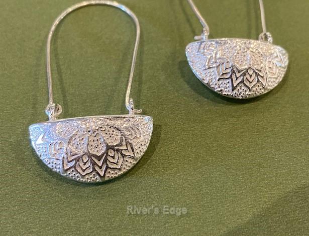 Boat Earrings SP-25-004 by Starr Payne
