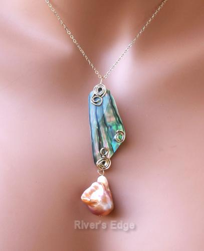 Abalone w Pink Pearl A40 by Razie Blakley