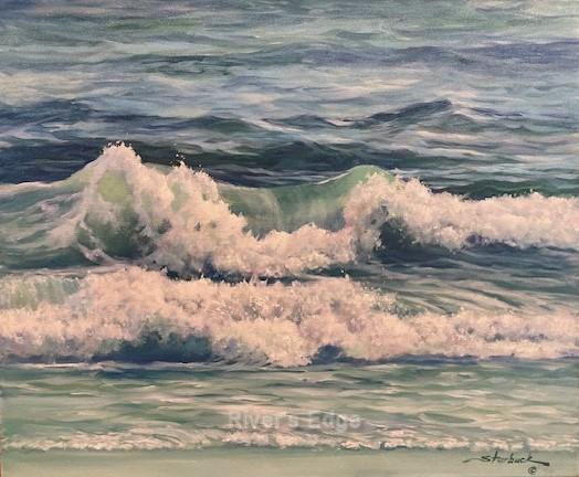 Crashing Wave by Dorothy Starbuck