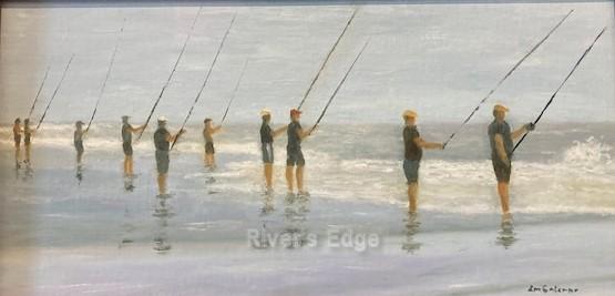 Surf Fishing by David Michael Salerno