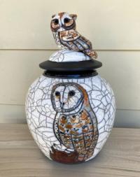 Owl Jar by Robin Rodgers