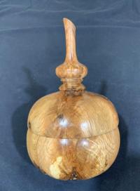 Oak Root Lidded Bowl by Ricardo Fercovic