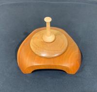 Cherry Mahogany Maple Lidded Bowl by Ricardo Fercovic