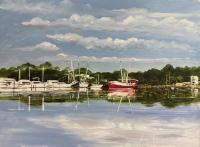 Carrabelle Harbor by William Owen