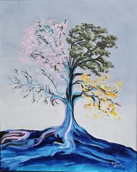 Tree of Life - Seasons by Fran Buie