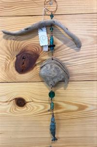 Driftwood Bead Totum $48 by Susan Frisbee