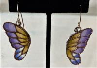 111 Purple/Gold Glasswing by Debbi Clifford