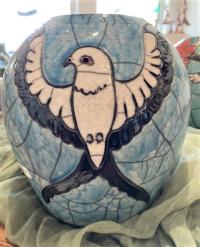 Swallowtail Kite Vase by Robin Rodgers