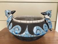 Kingfisher Bowl by Robin Rodgers