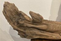 Cypress Wood Alligator by Ronnie Segree