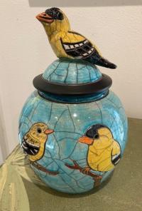 Goldfinch Jar by Robin Rodgers