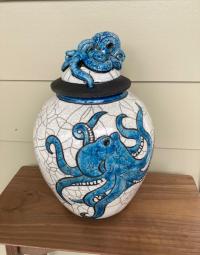 Octopus Jar by Robin Rodgers