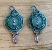 Sea Mist Earrings by Cyndi Thau